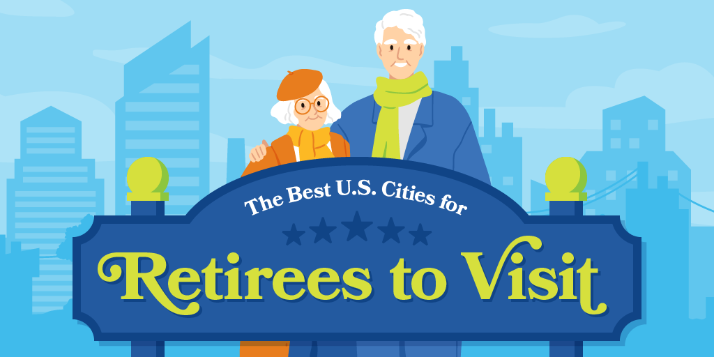 title card for best cities for retirees