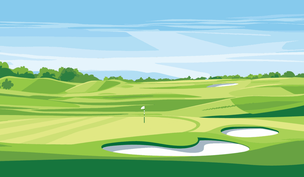 A header image for a blog about the additional costs associated with living near a golf course.