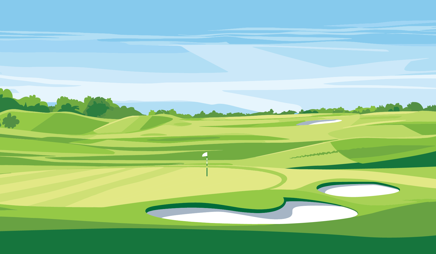 A header image for a blog about the additional costs associated with living near a golf course.