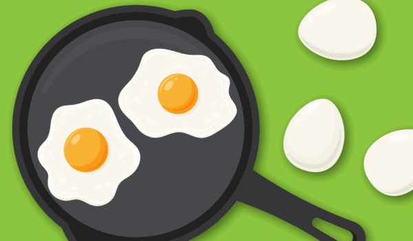 A header image for a study on the average price of eggs in a state, as well as how each state takes its eggs.