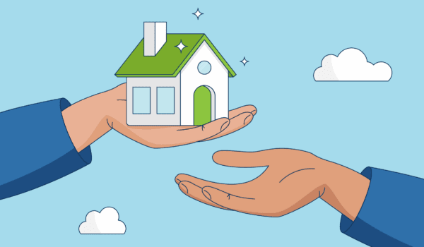 A header image for a blog about home inheritance rates in the U.S.