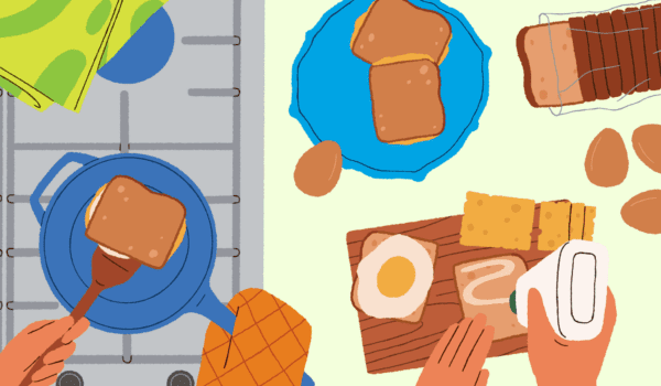 A header image for a blog about each state’s most searched for sandwich.